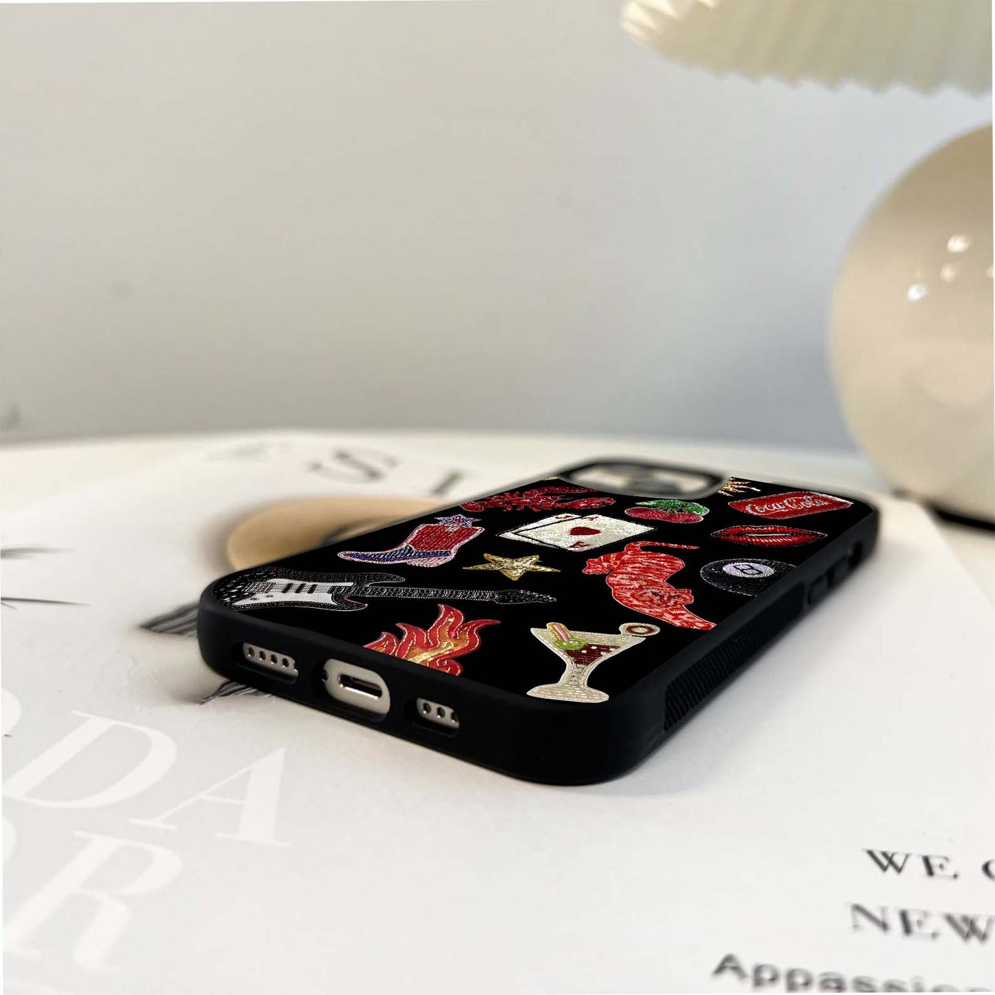 Retro Rebel Spark Glass Case