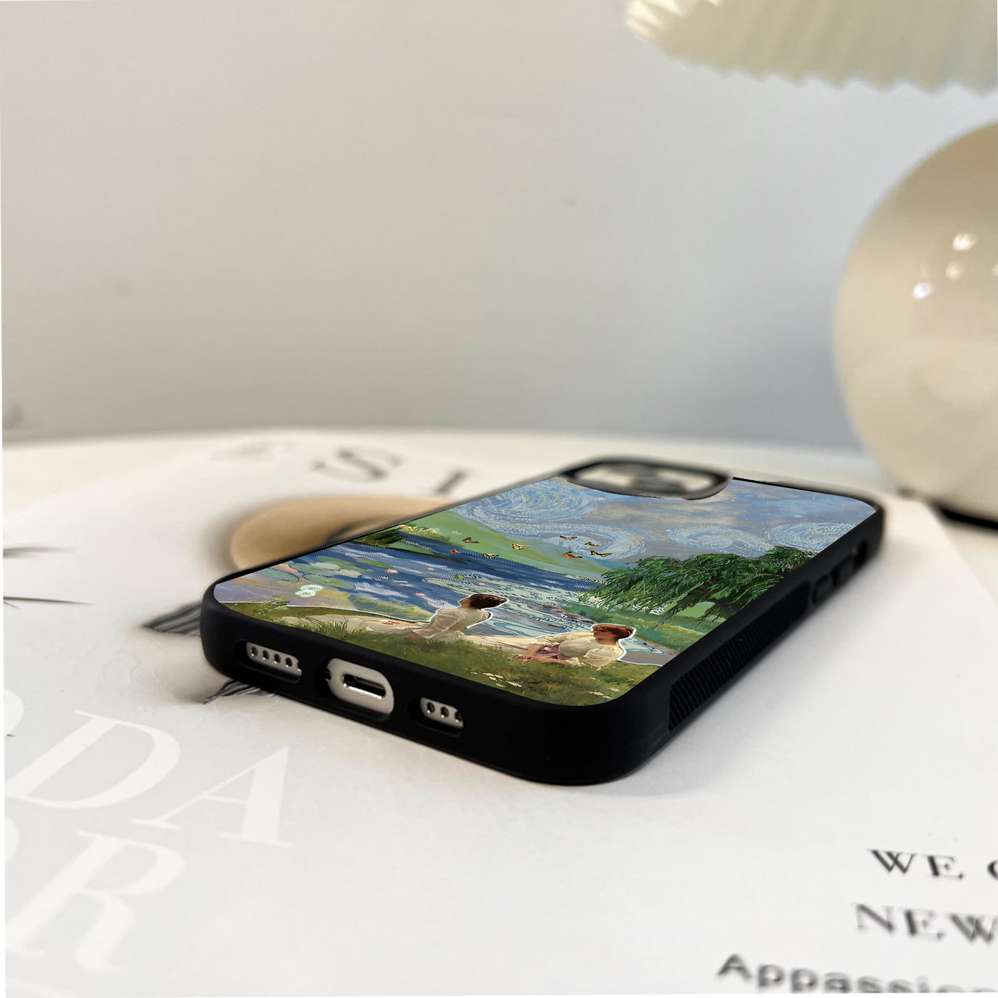 Ocean Sunset Trust Glass Case