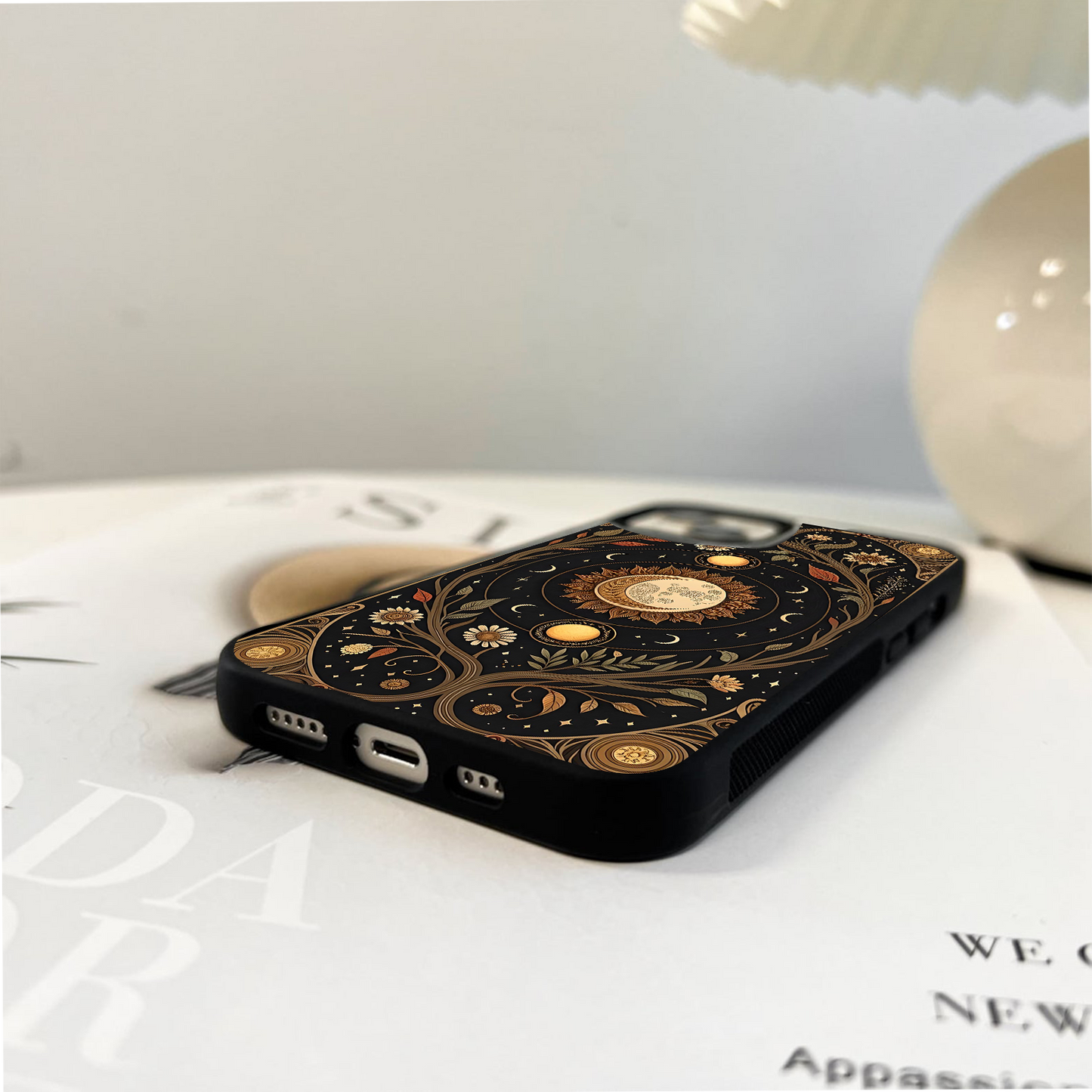 Tarot Cards Mystical Glass Case