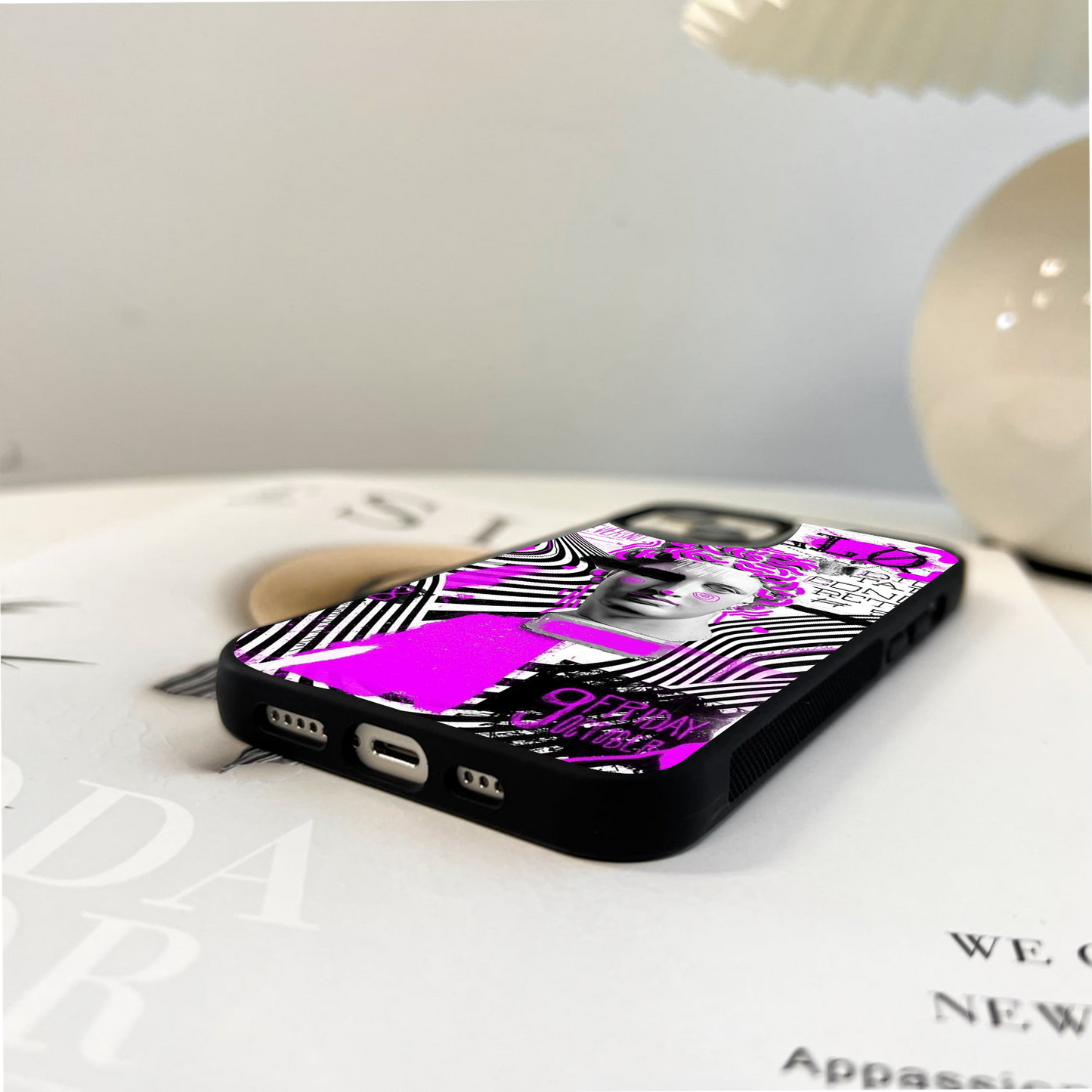 Cyberpunk Apollo Vision Glass Case