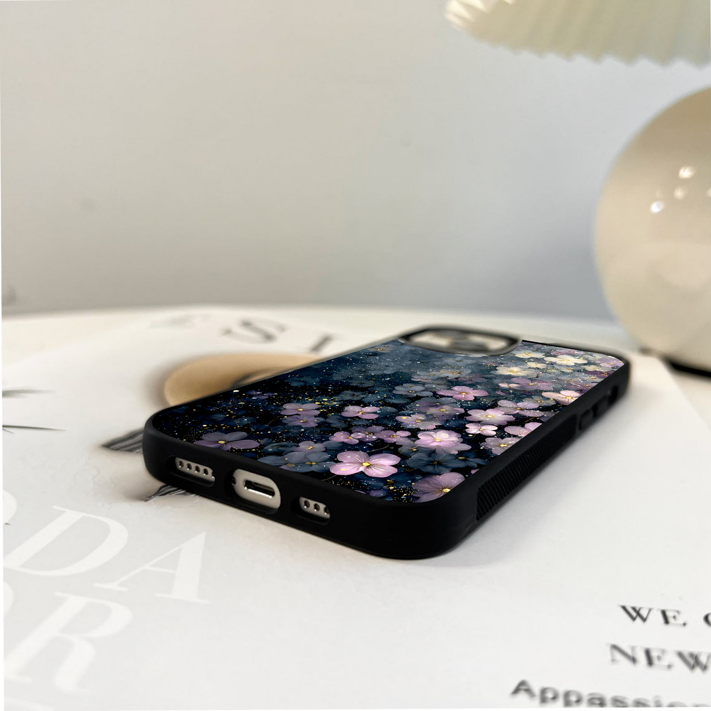 Starlit Blossom Dreams Glass Case