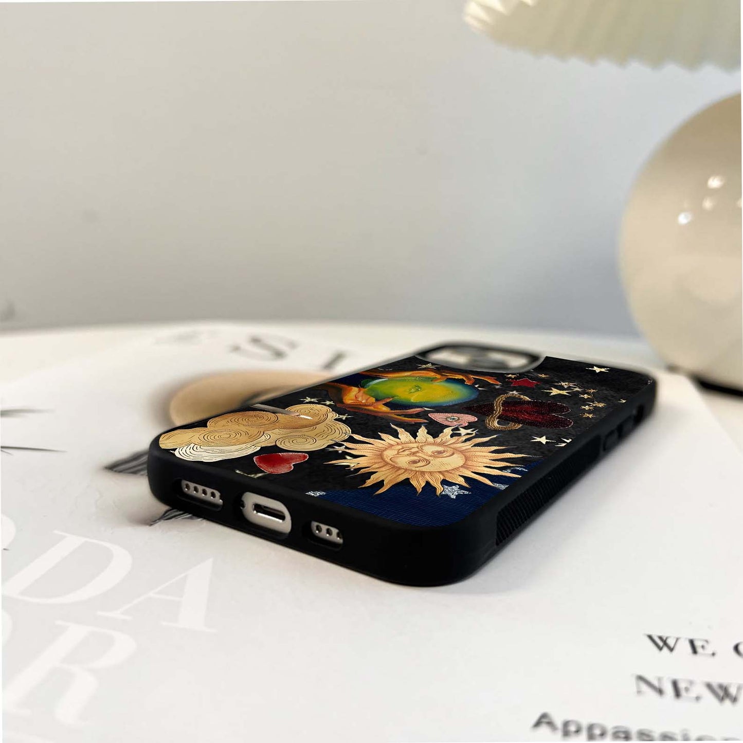 Celestial Heart Dreams Glass Case