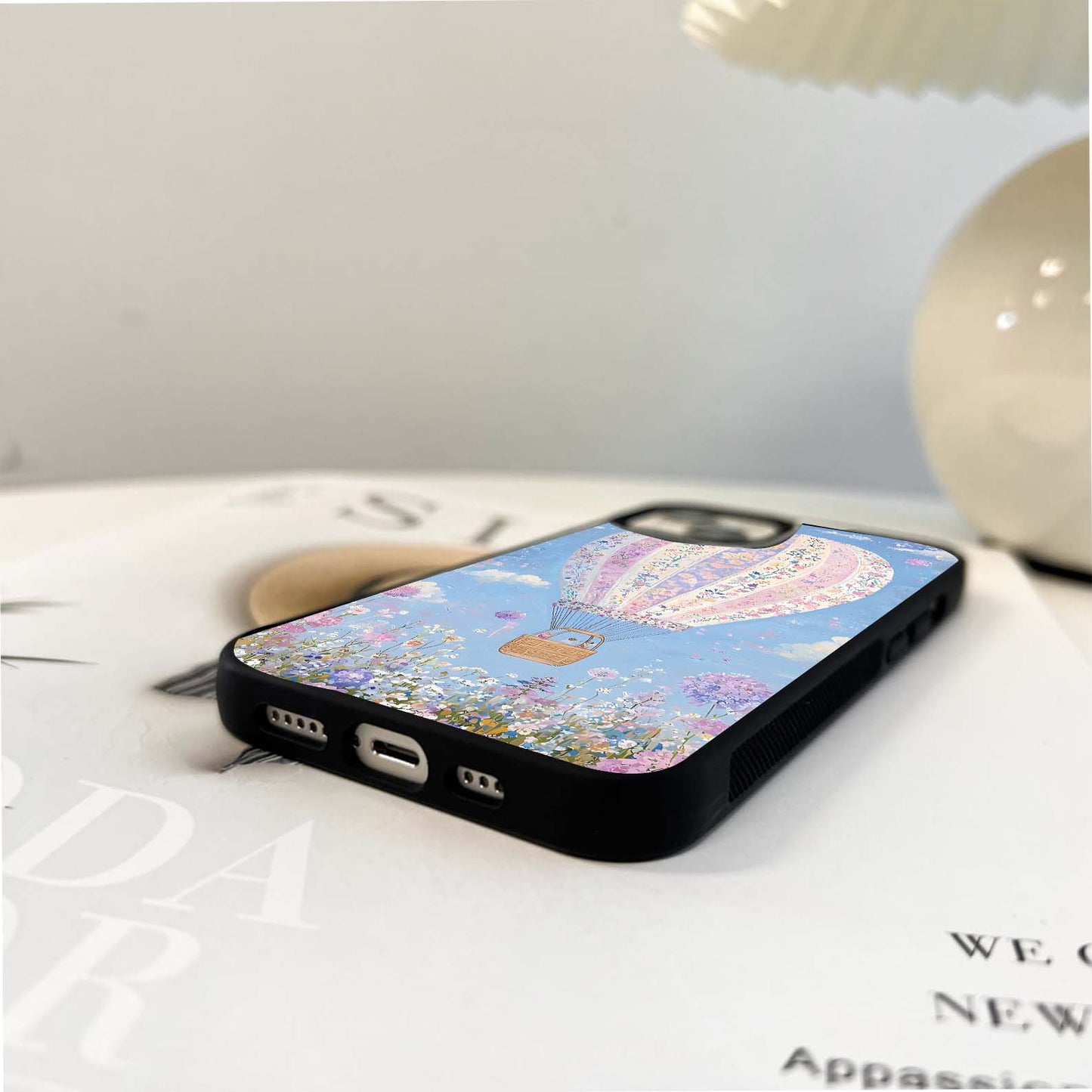 Floral Sky Voyage Glass Case