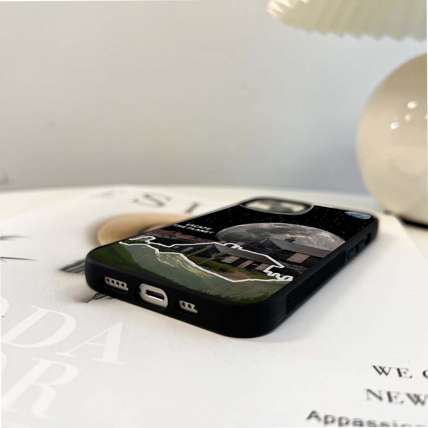 Cosmic Cottage Escape Glass Case