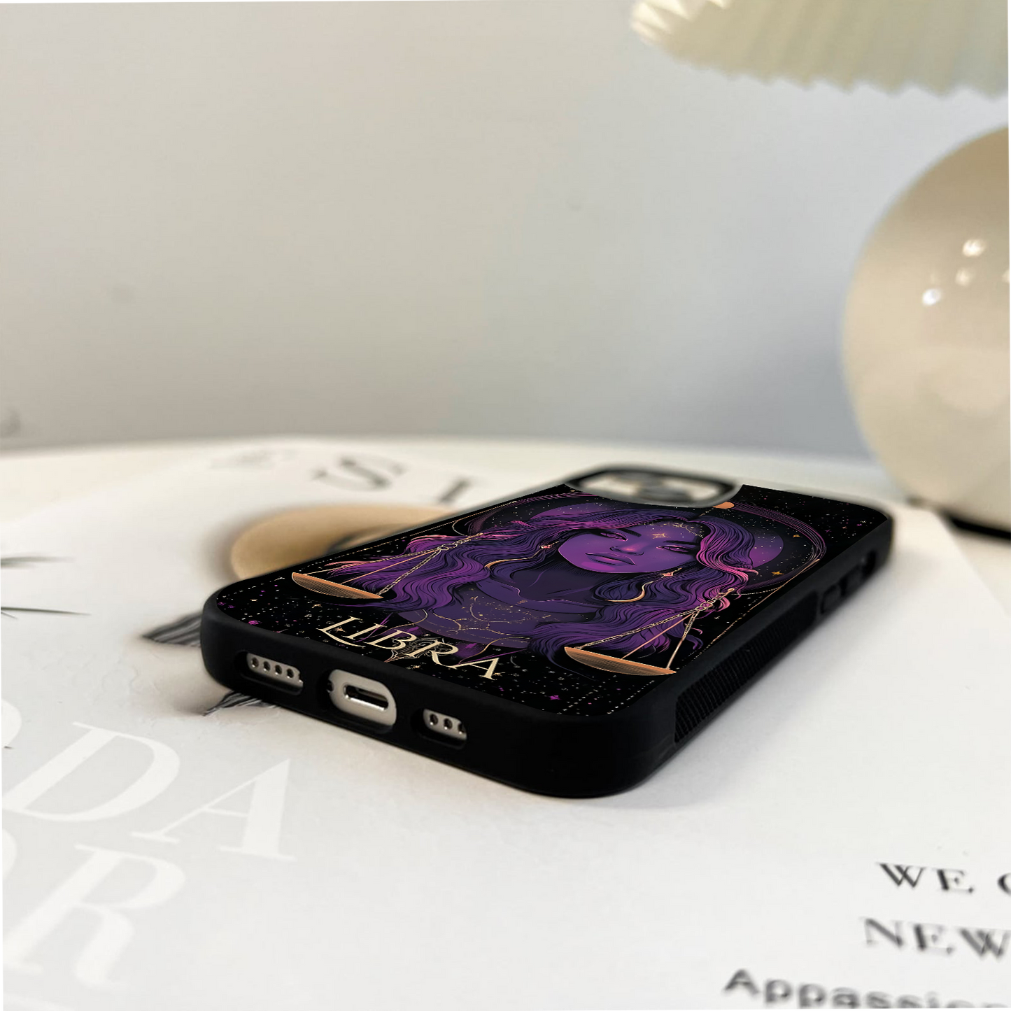 Zodiac Libra Glass Case