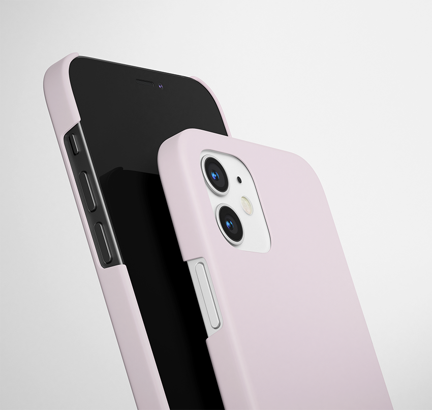 Candy Color Custom Name Slim Case Cover With Same Design Holder