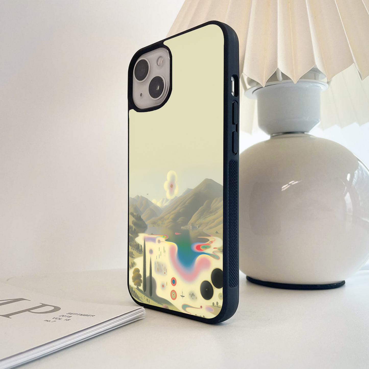 Pastel Dream Valley Glass Case