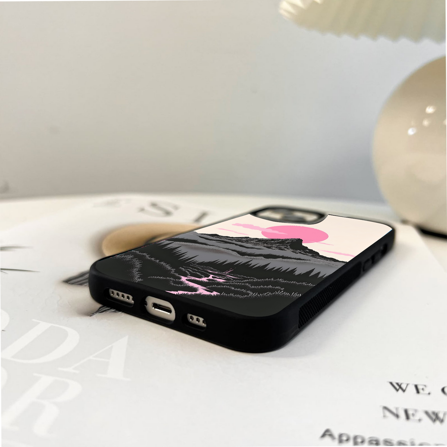 Blush Peak Trail Glass Case