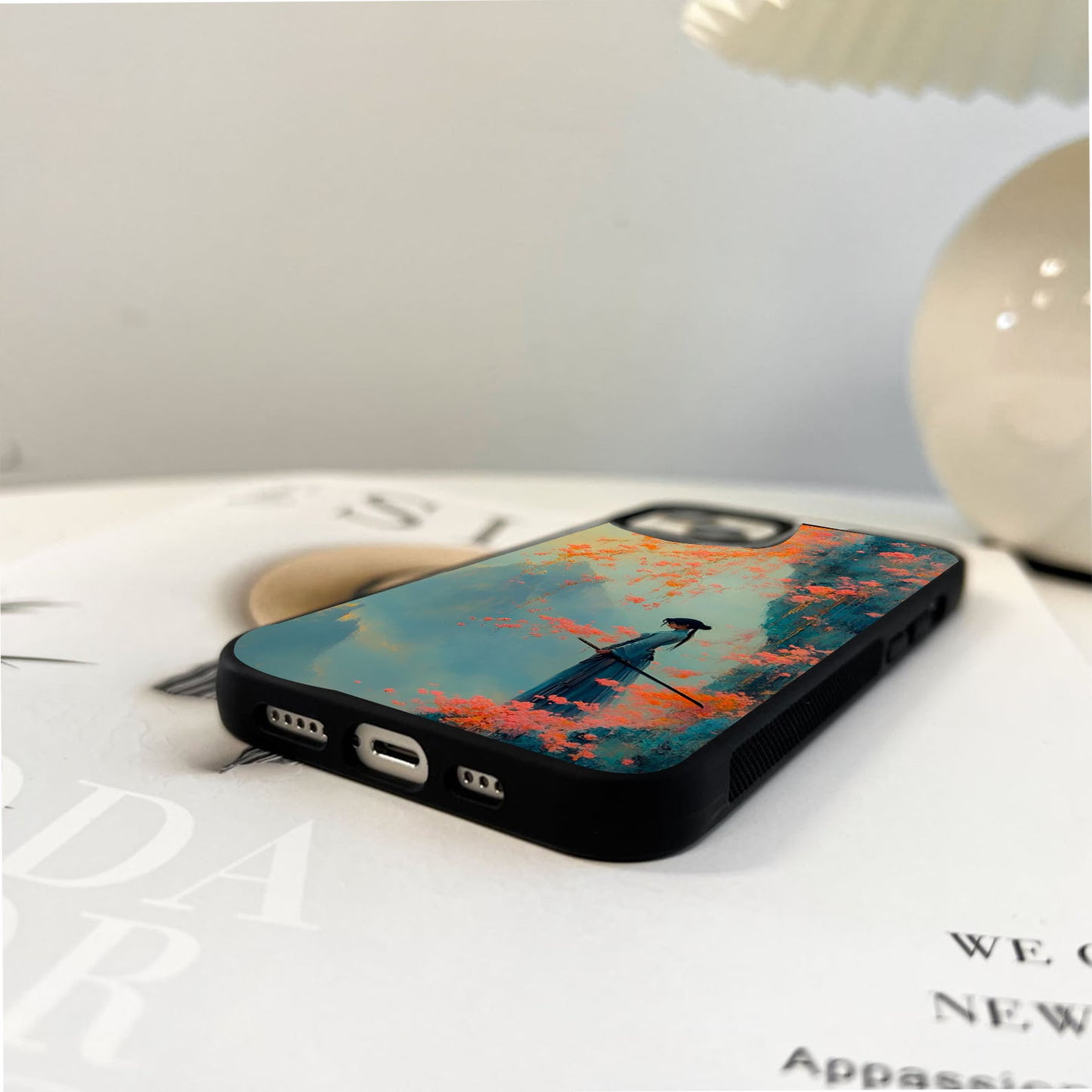 Petal Blade Calm Glass Case