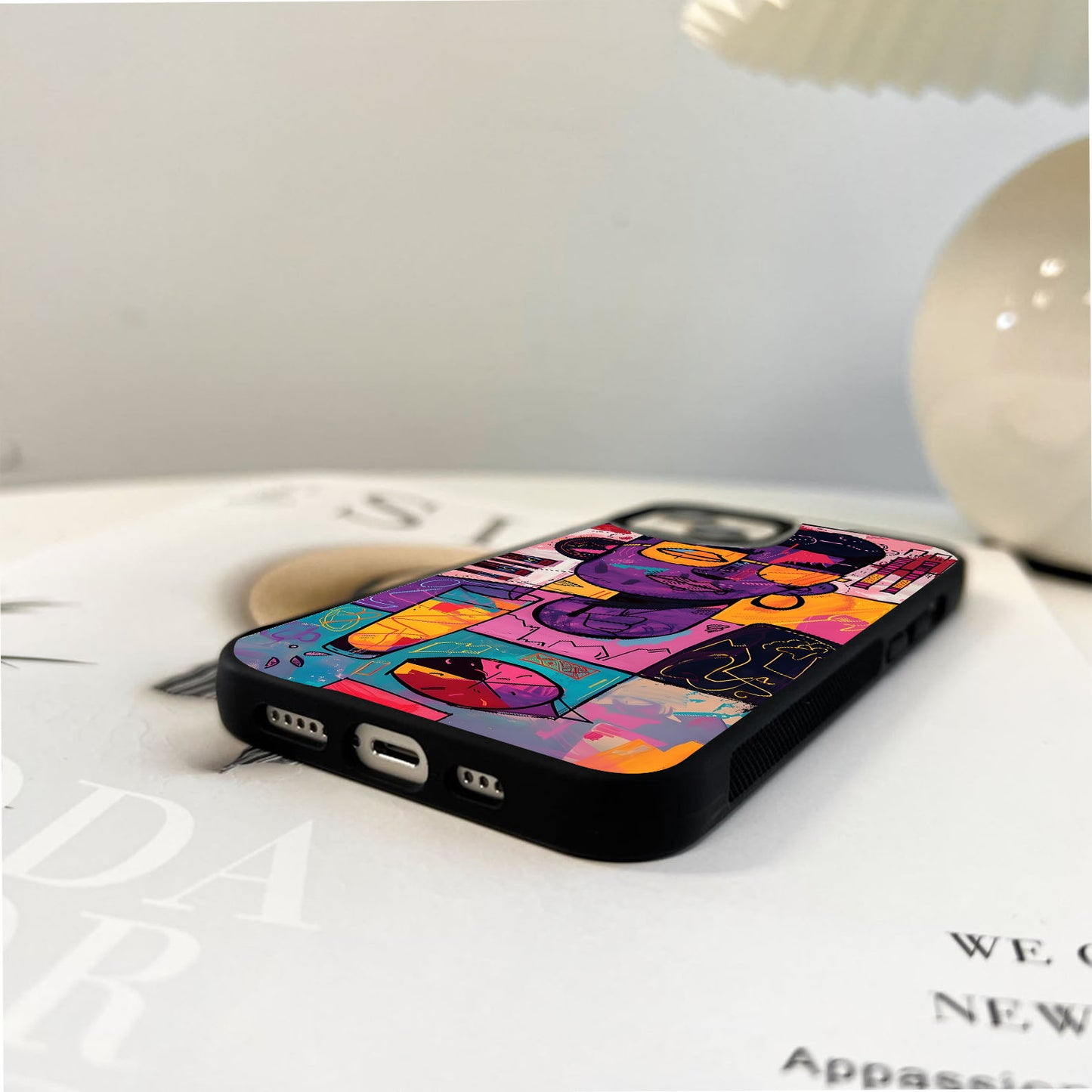 Cozy Cat Nap Glass Case