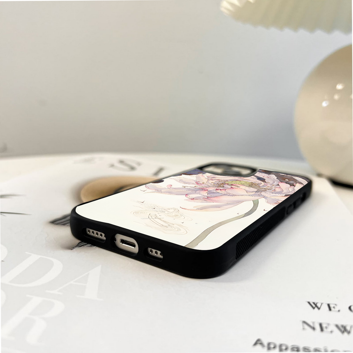 Gothic Skulls Glass Case