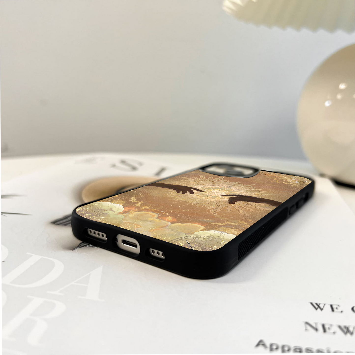 Celestial Touch Light Glass Case