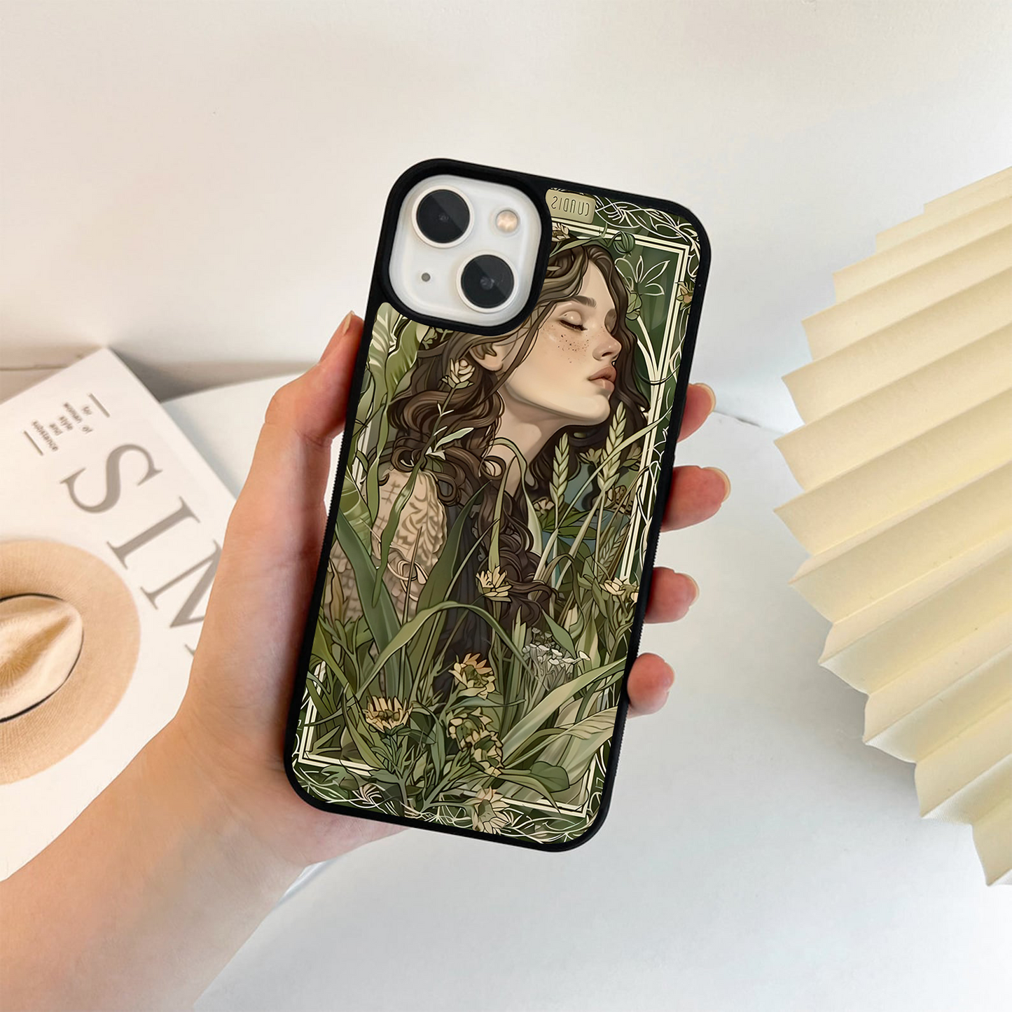 Botanical Muse Art Glass Case