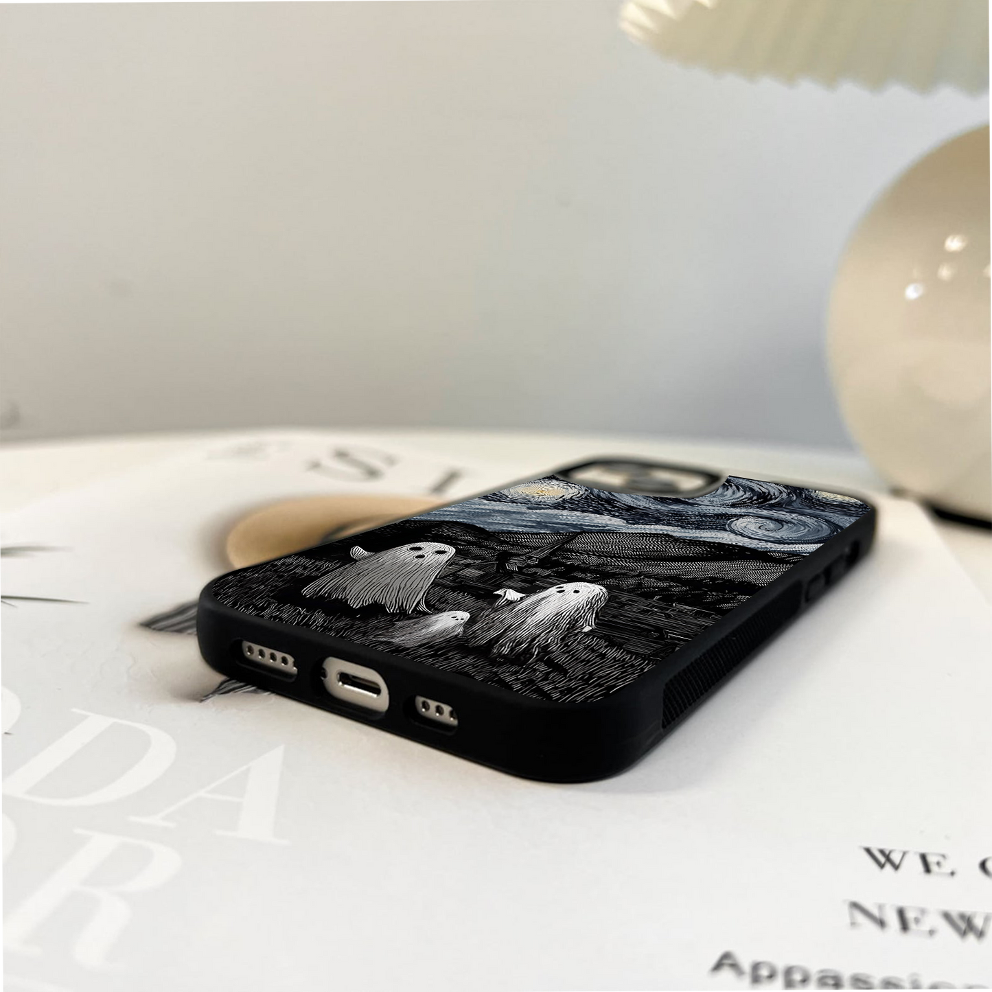 Vangogh Ghost Glass Case