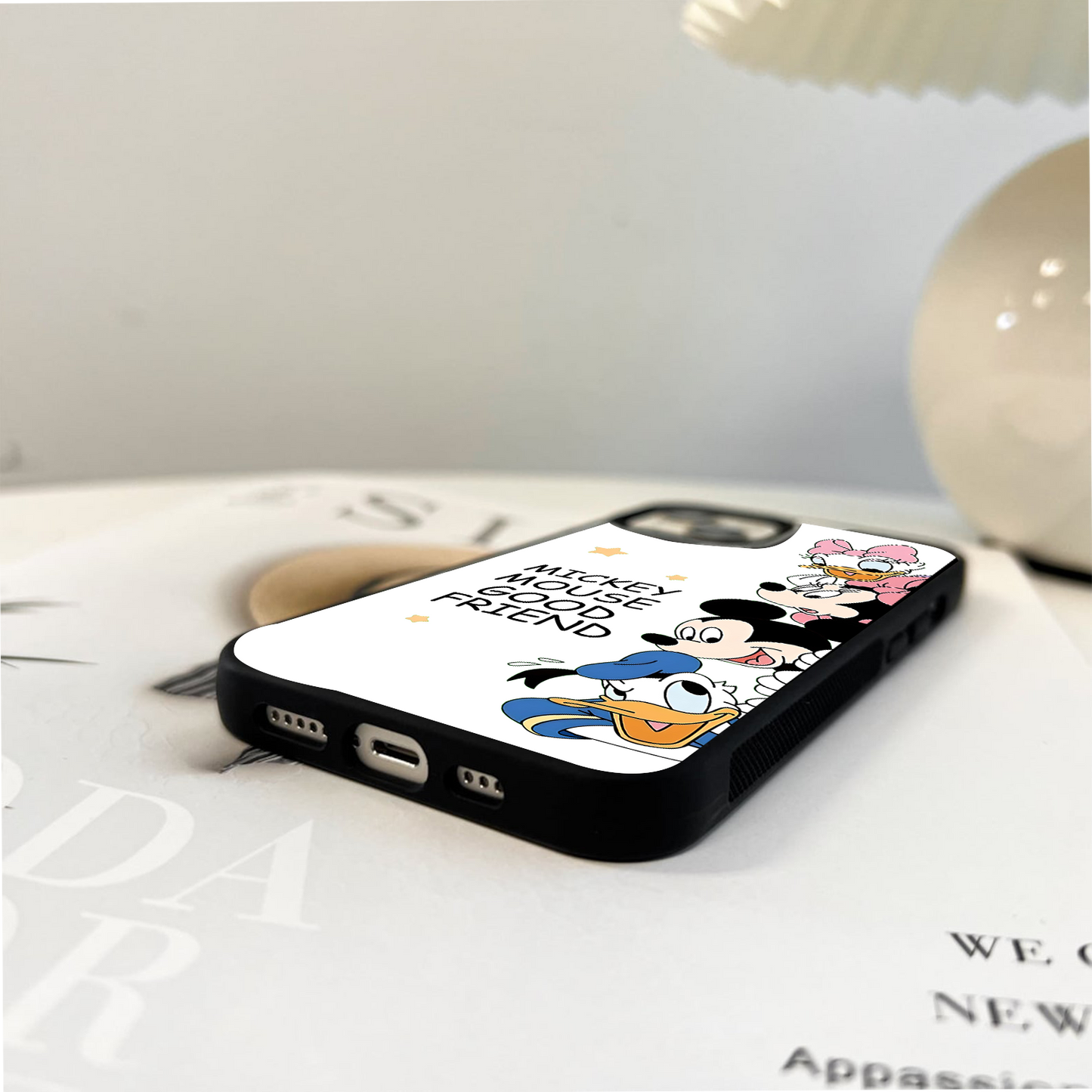 Mickey Friend Vibes Glass Case