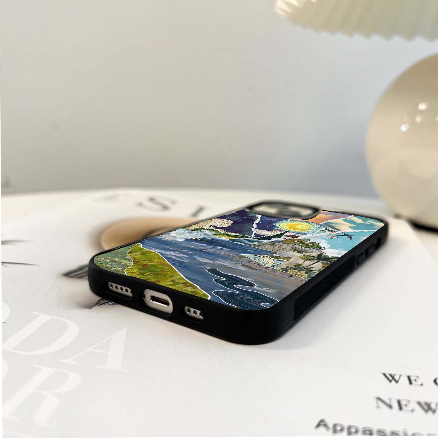 Cosmic Love Patch Glass Case