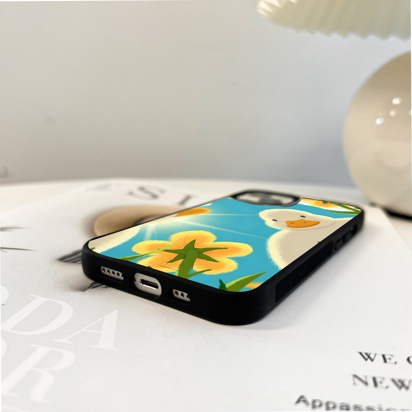 Sunny Duck View Glass Case