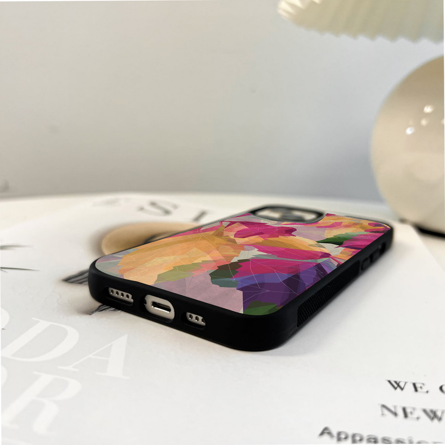 Abstract Garden Mirage Glass Case