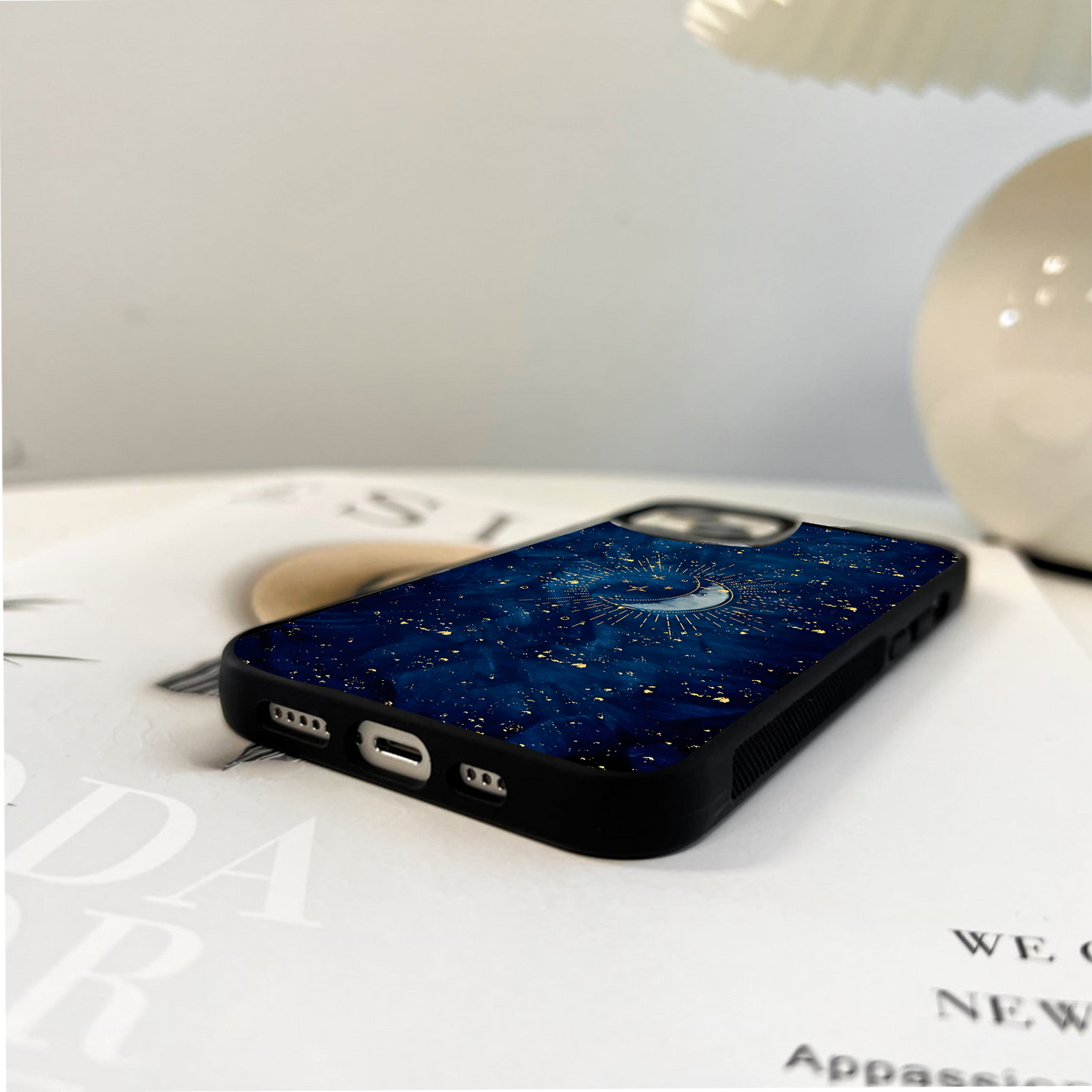 Midnight Lunar Magic Glass Case