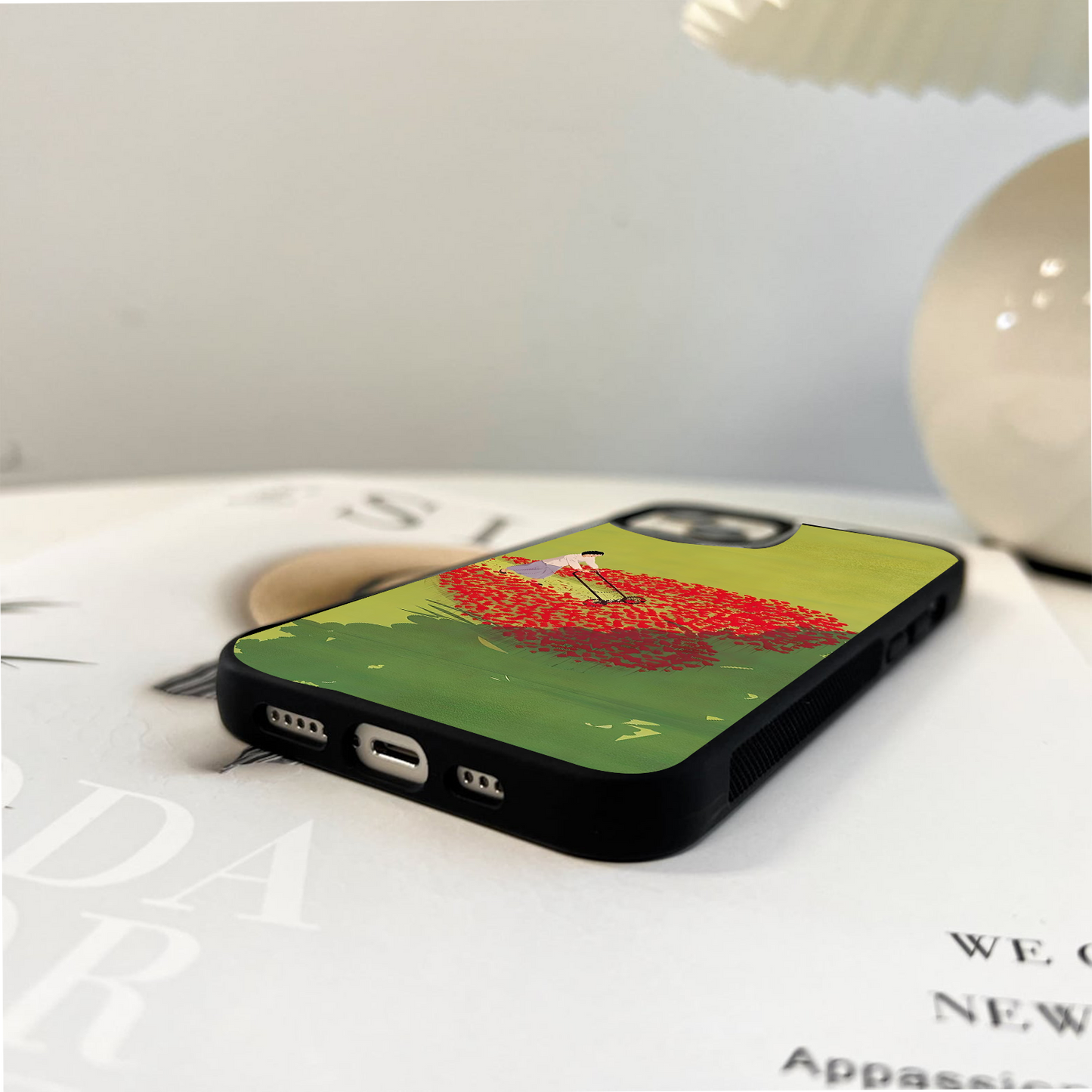 Harvesting Hidden Hearts Glass Case