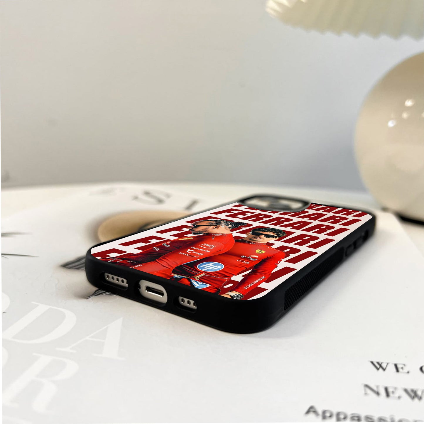 Ferrari Racing Duo Glass Case