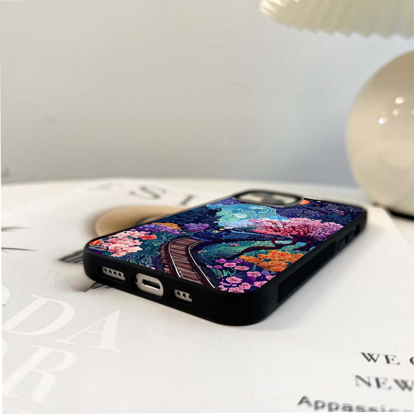 Magical Night Train Glass Case