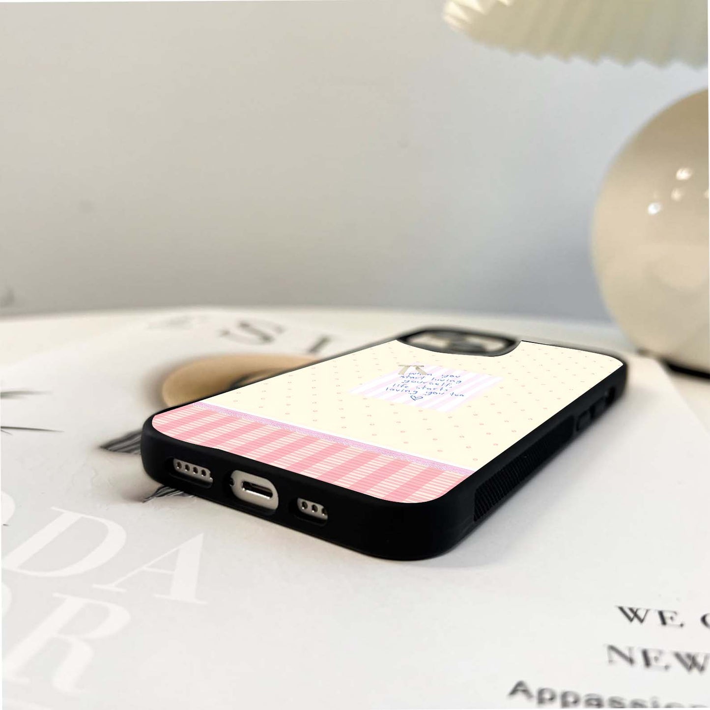 Loving Yourself Always Glass Case