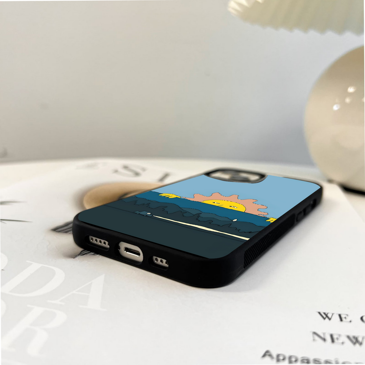 Daylight Fun Face Glass Case