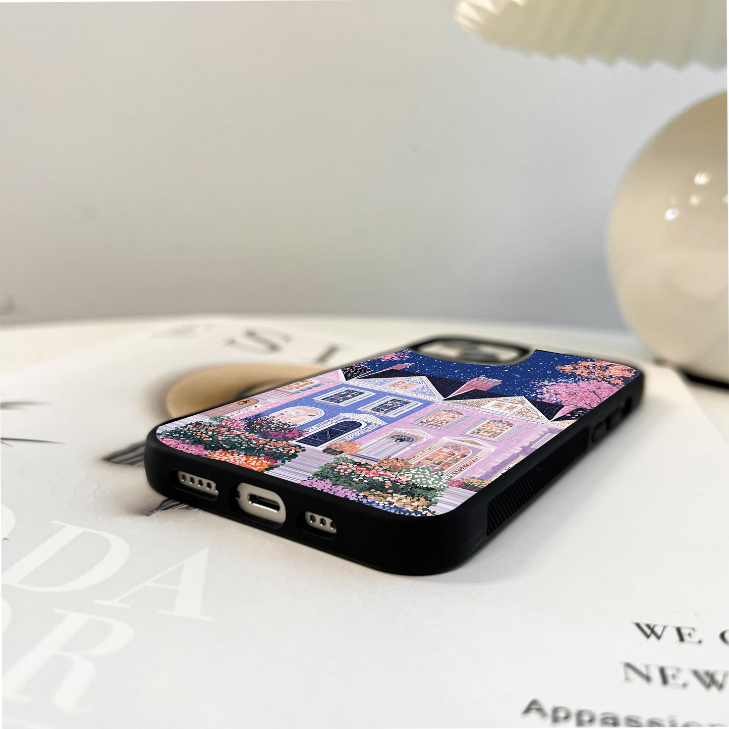 Pastel Street Dreams Glass Case