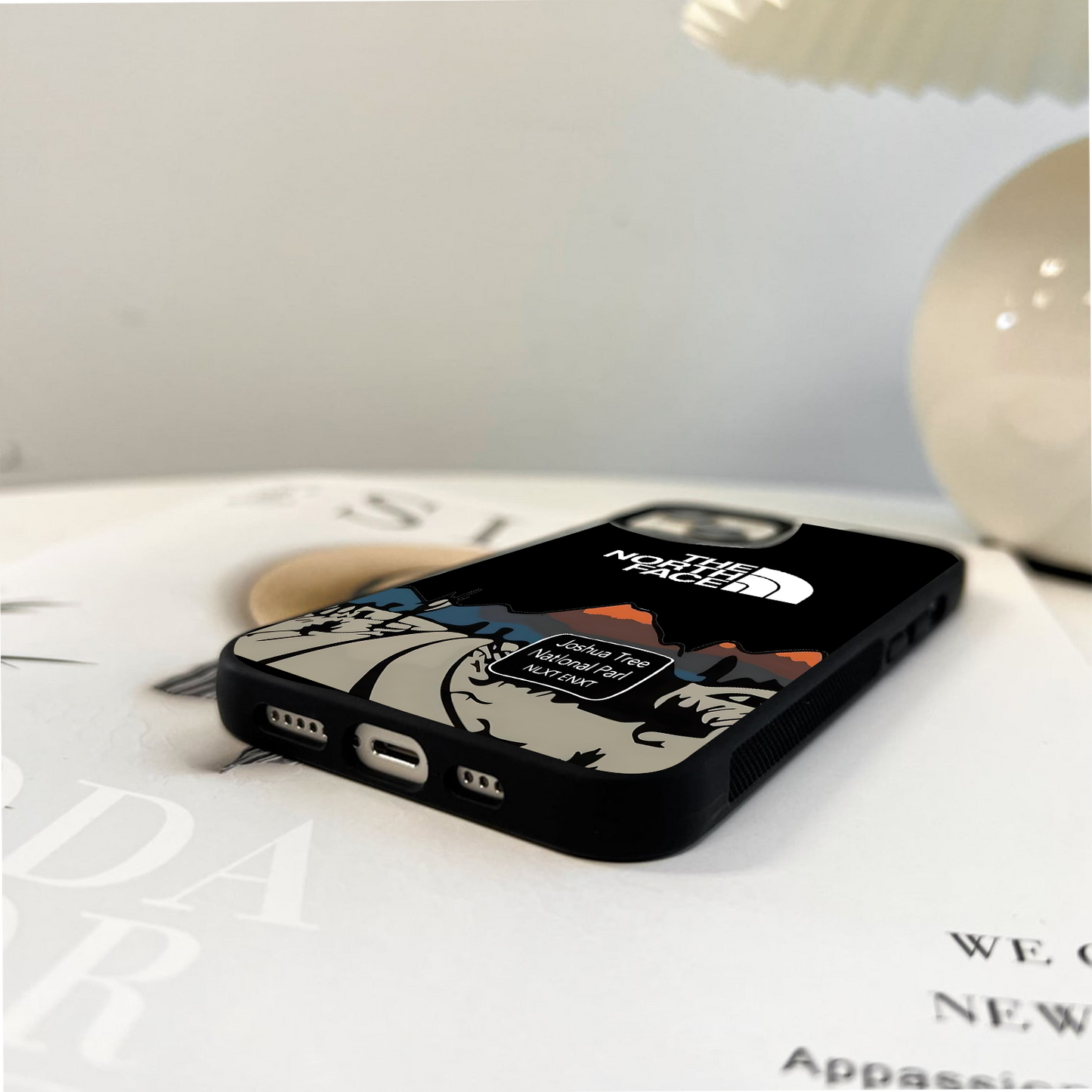 Adventure Awaits Here Glass Case