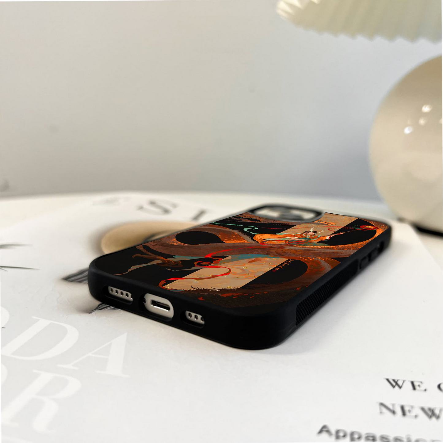 Golden Dragon Empres Glass Case