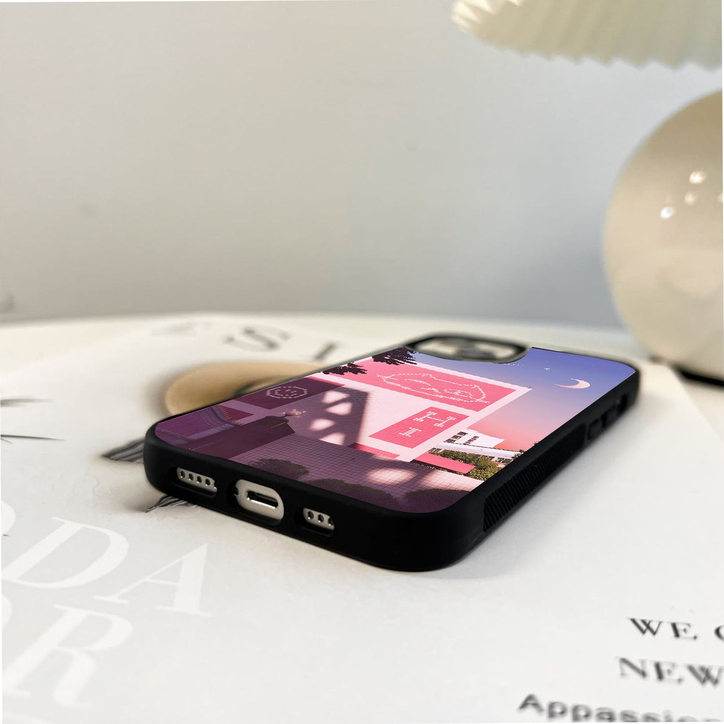 Starlit School Block Glass Case