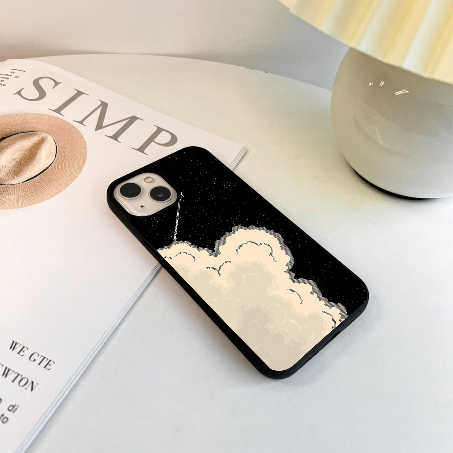 Beyond the Clouds Glass Case