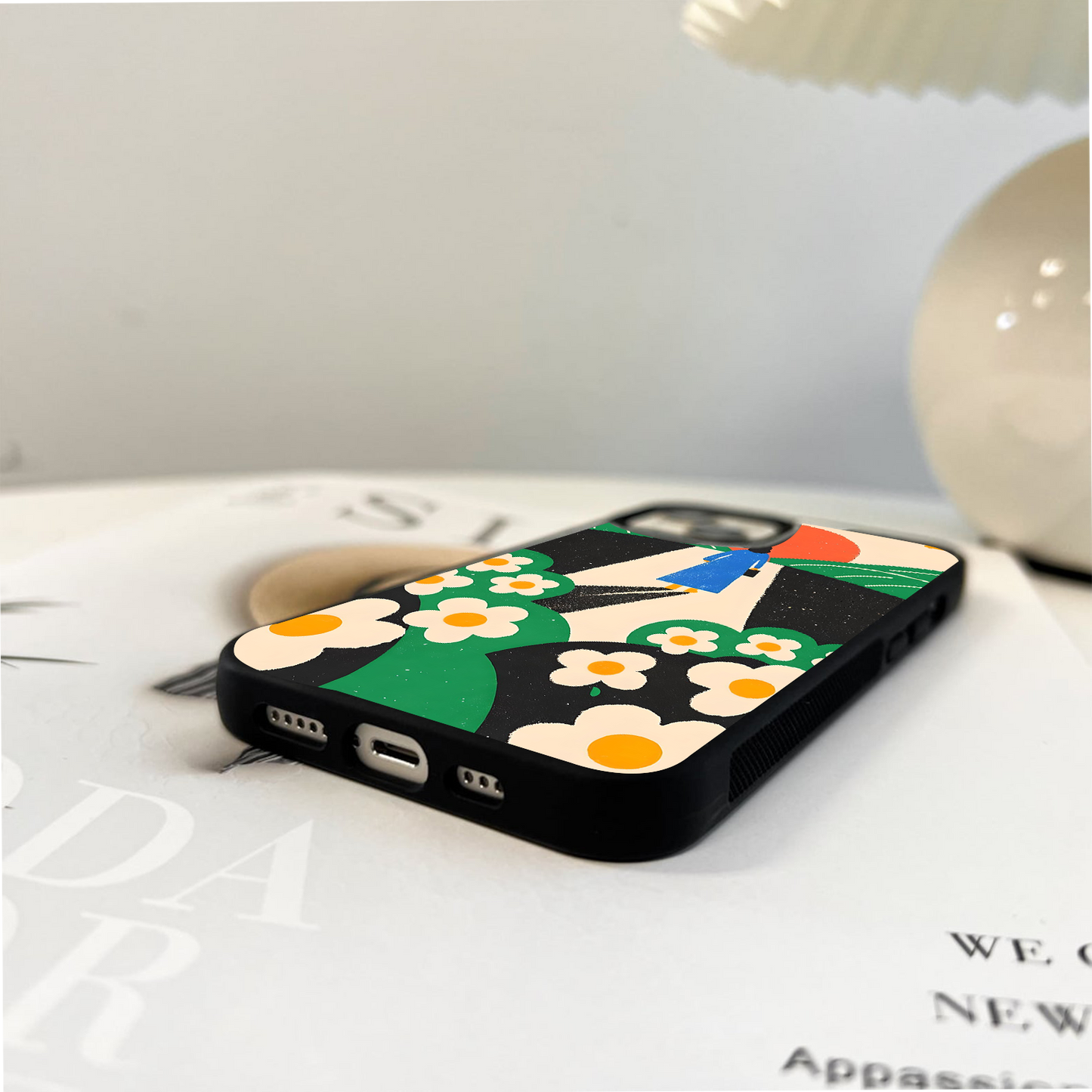 Daisy Path to Sunris Glass Case