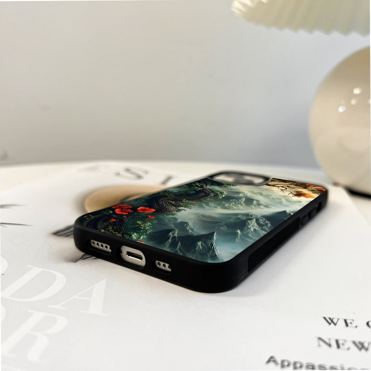 Fractured Nature Portal Glass Case