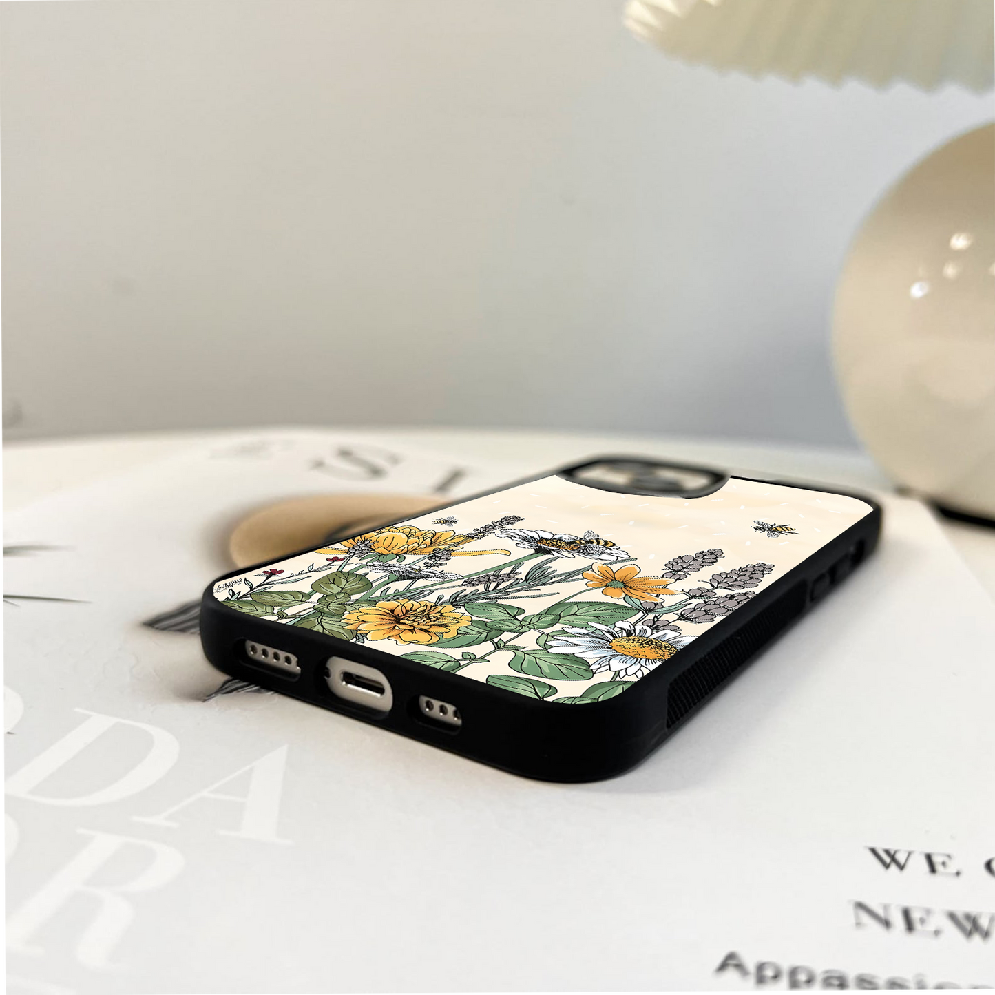 Honey Garden Bloom Glass Case