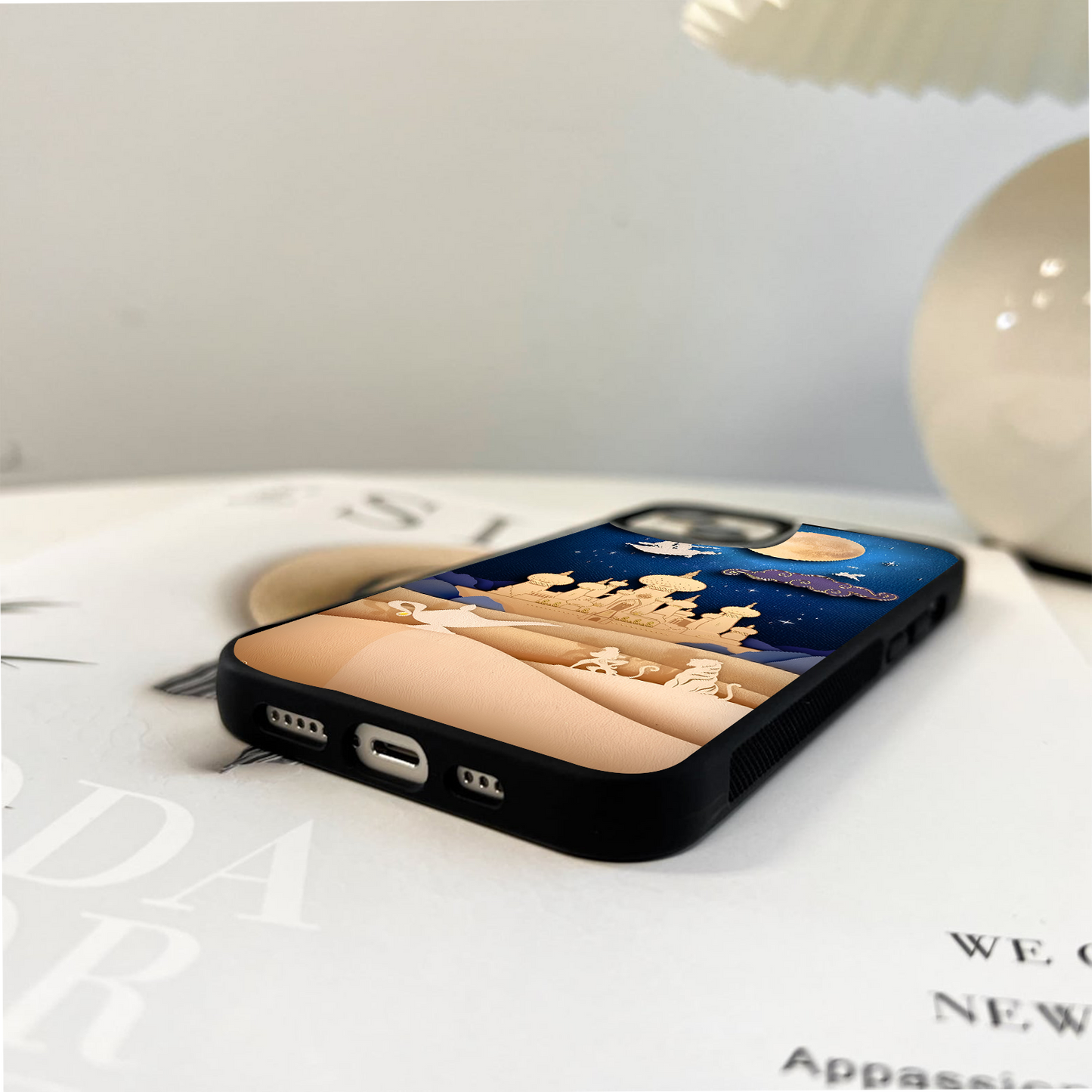 Arabian Scenery Glass Case