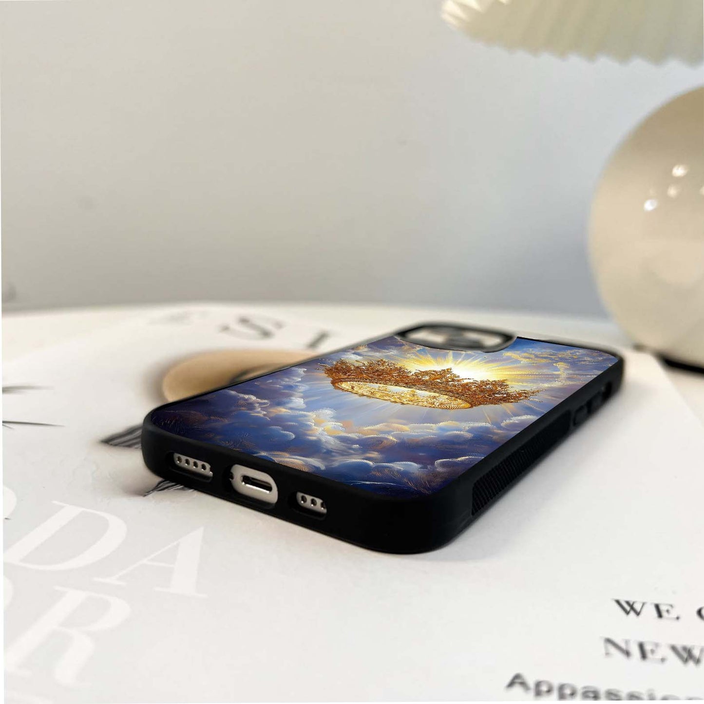 Crowned By Heaven Glass Case