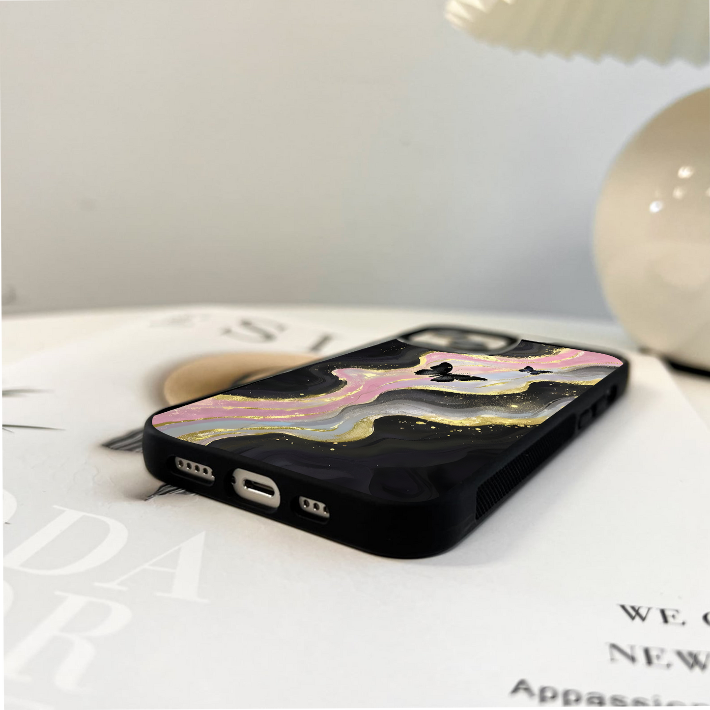 Golden Mist Drift Glass Case