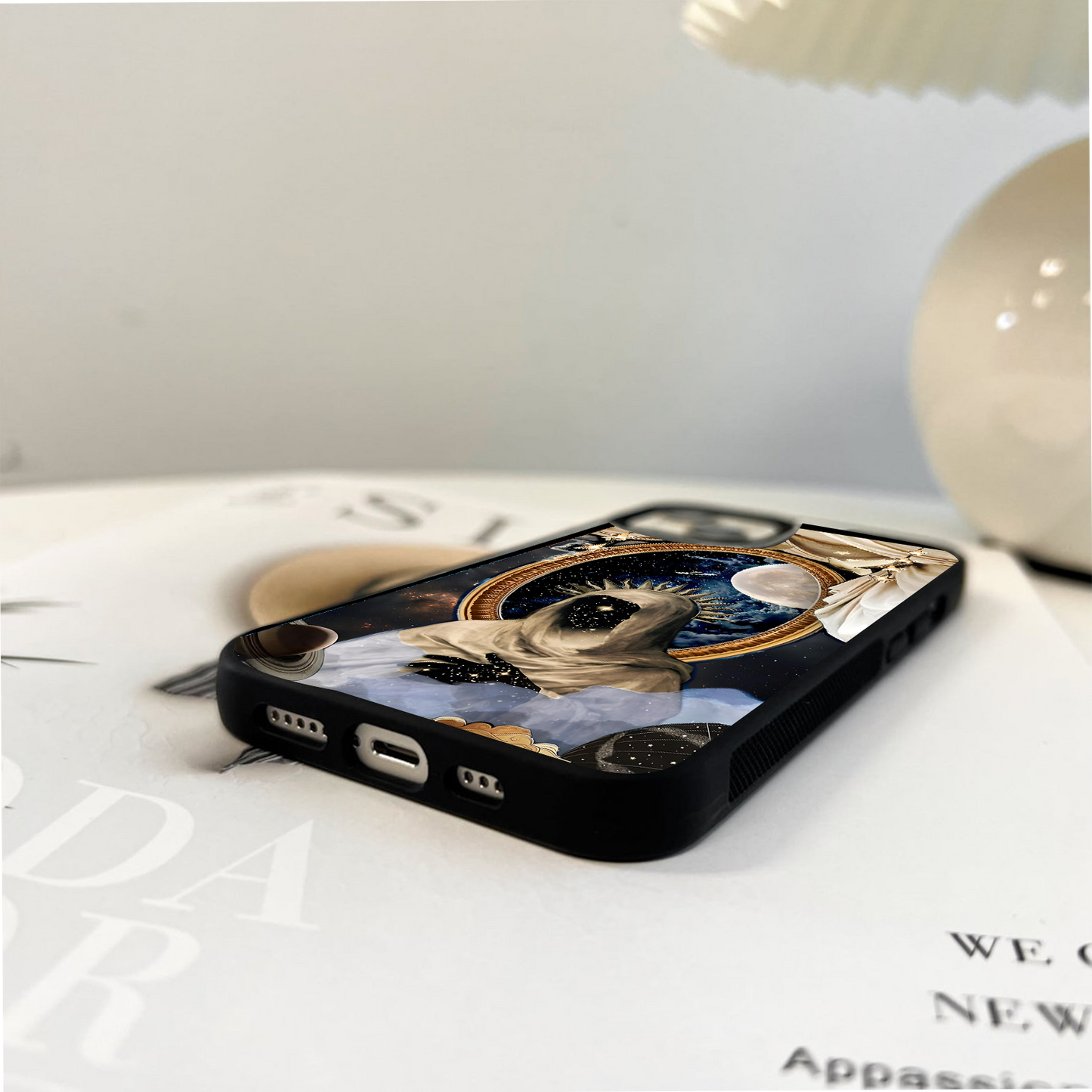 Celestial Veil Guardian Glass Case