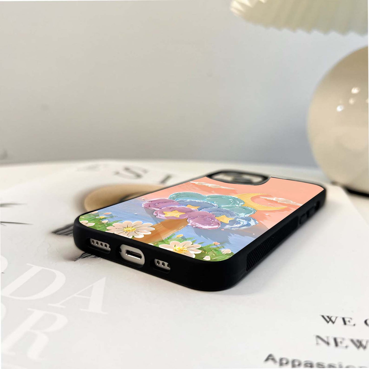 Dreamy Moon Garden Glass Case