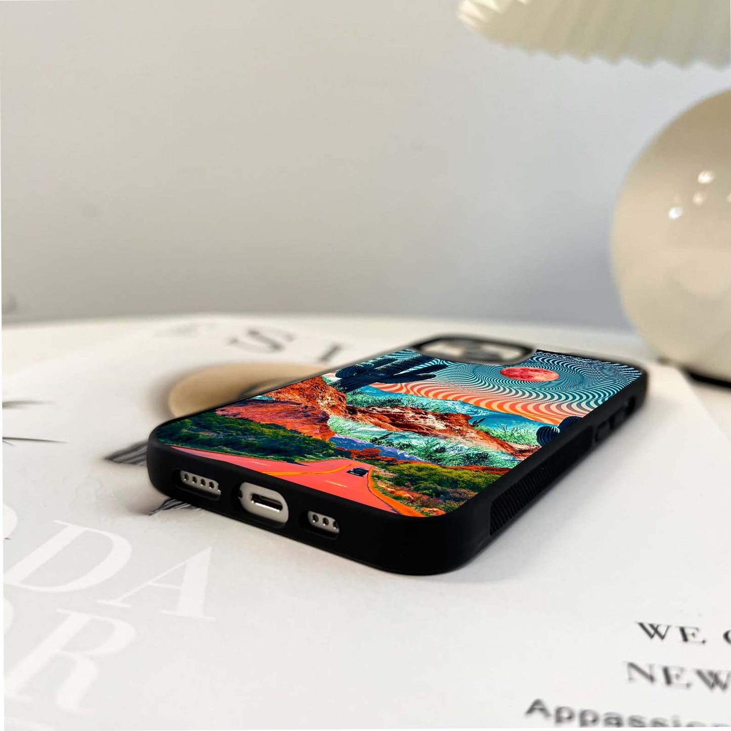 Desert Mirage Glass Case