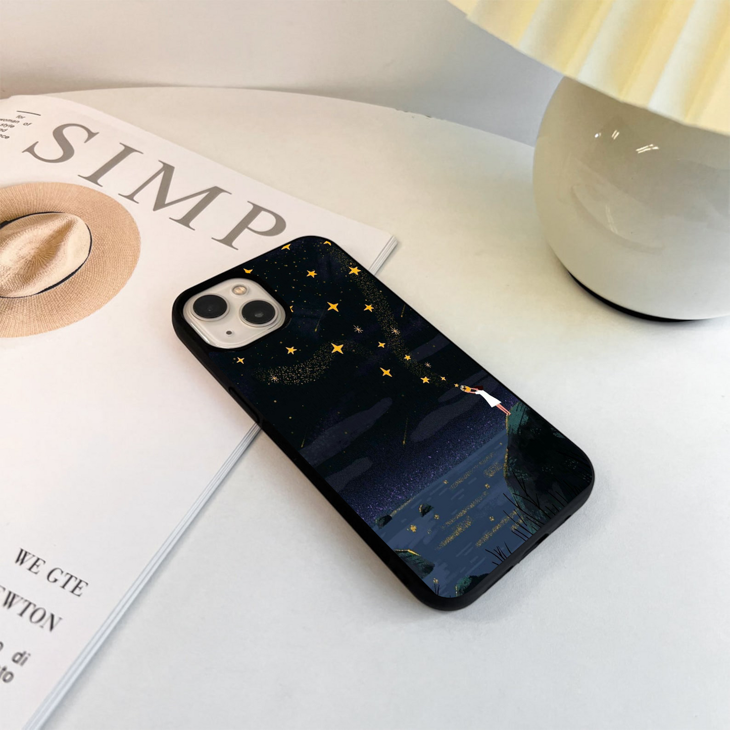 Celestial Dream Catcher Glass Case