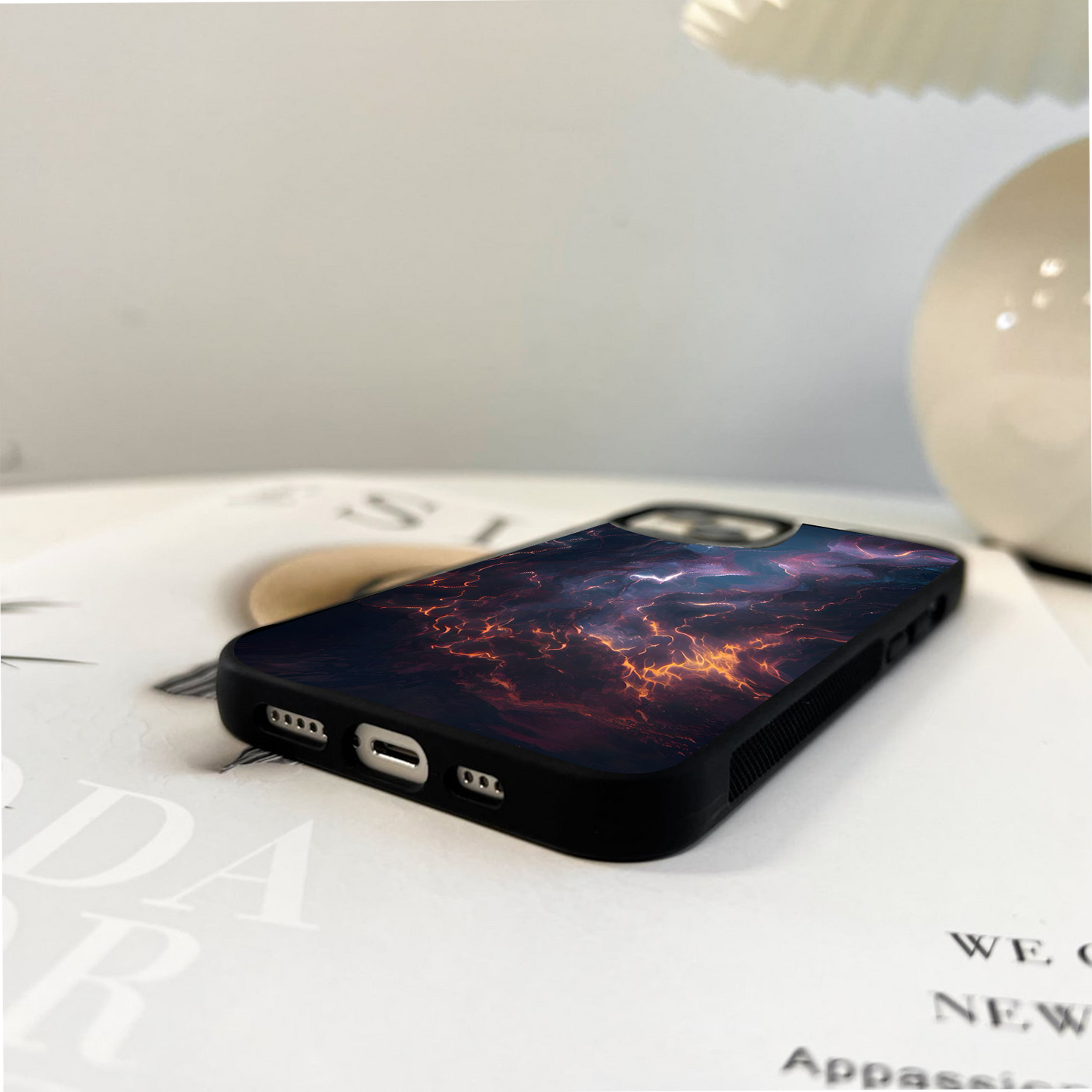 Dark Flame Dance Glass Case