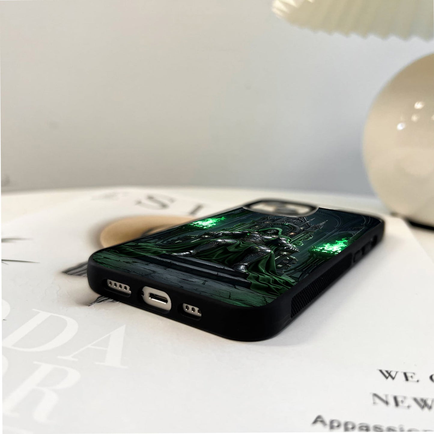 Doctor Doom Dark Throne Glass Case