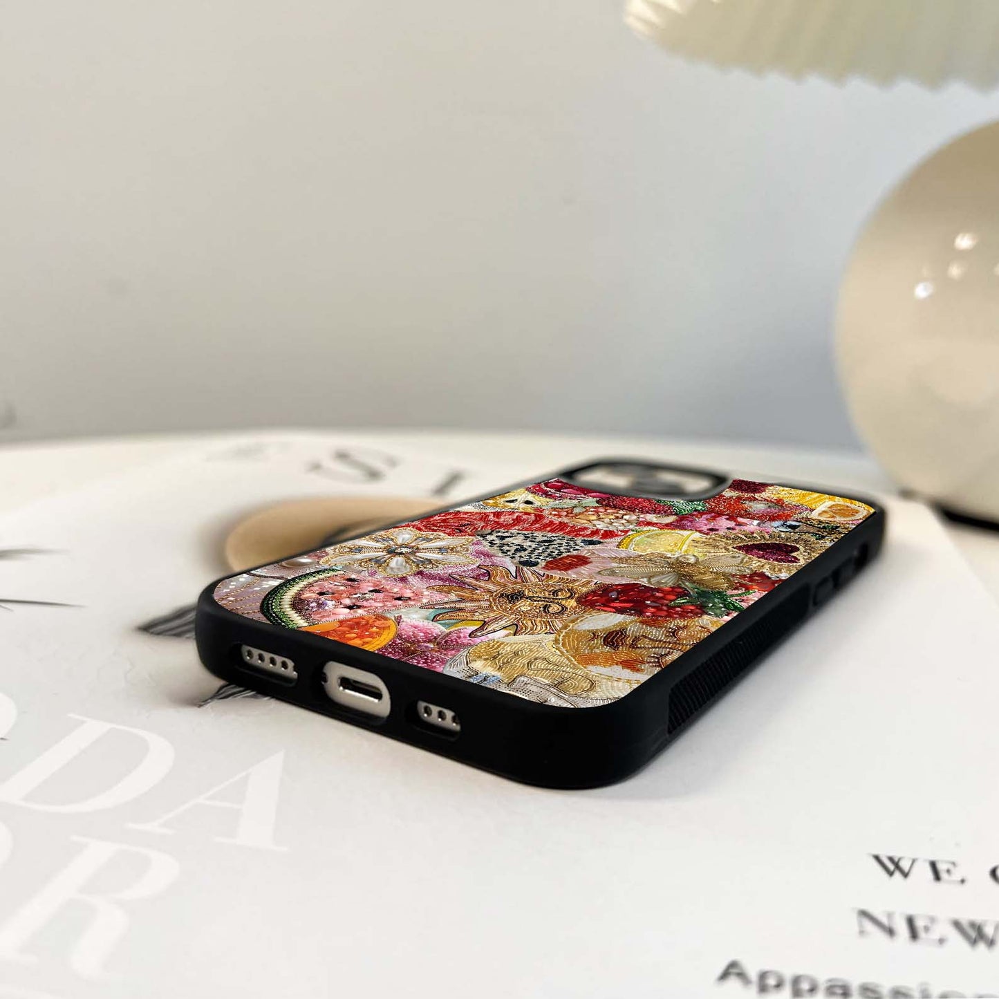 Beaded Bazaar Glass Case