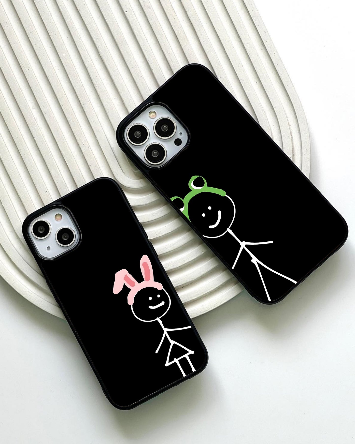 Cute Friends Forever Glass Case