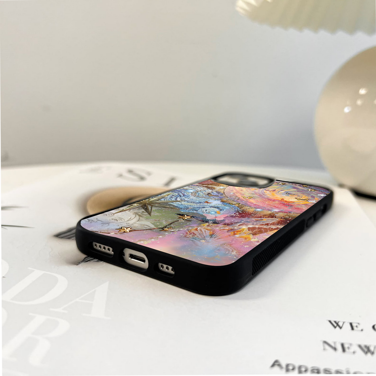 Celestial Pearl Dance Glass Case