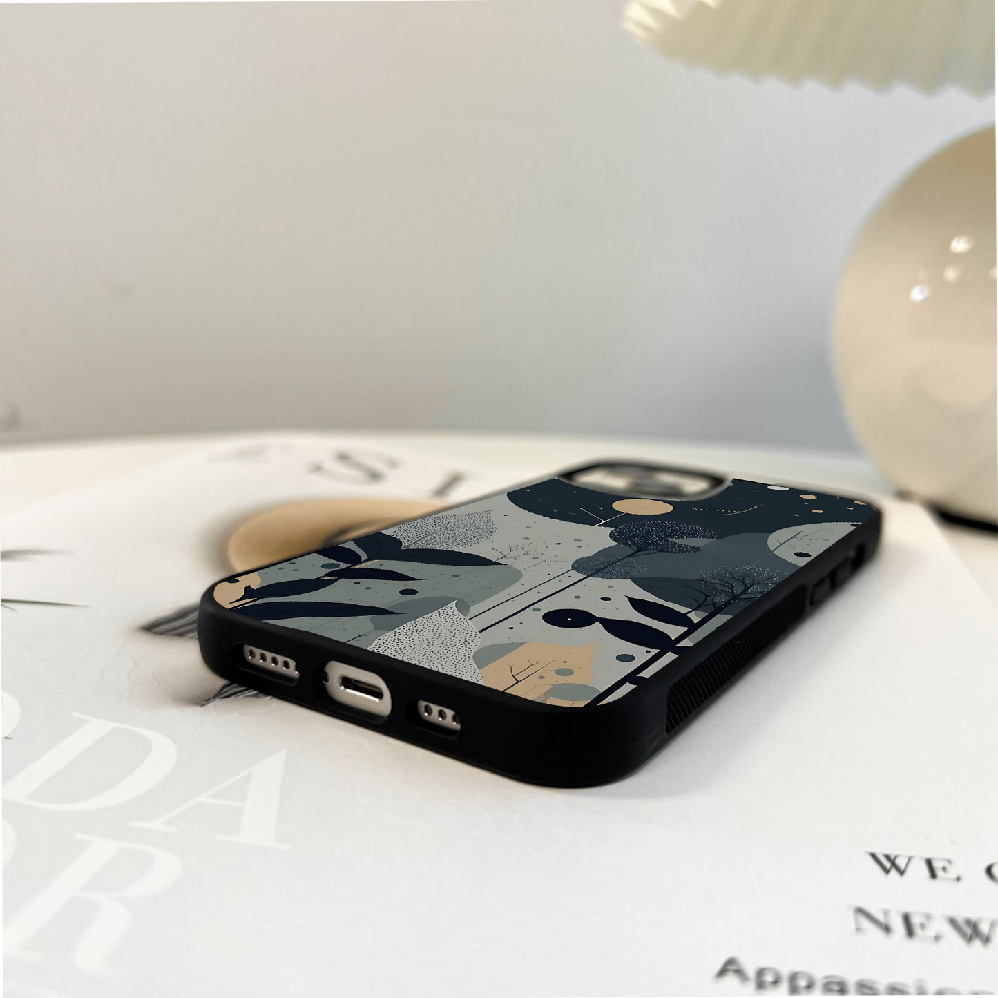 Celestial Forest Night Glass Case