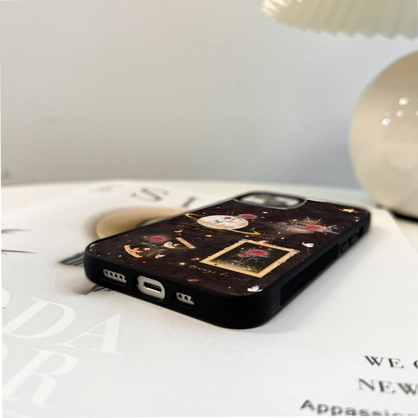 Celestial Rose Magic Glass Case